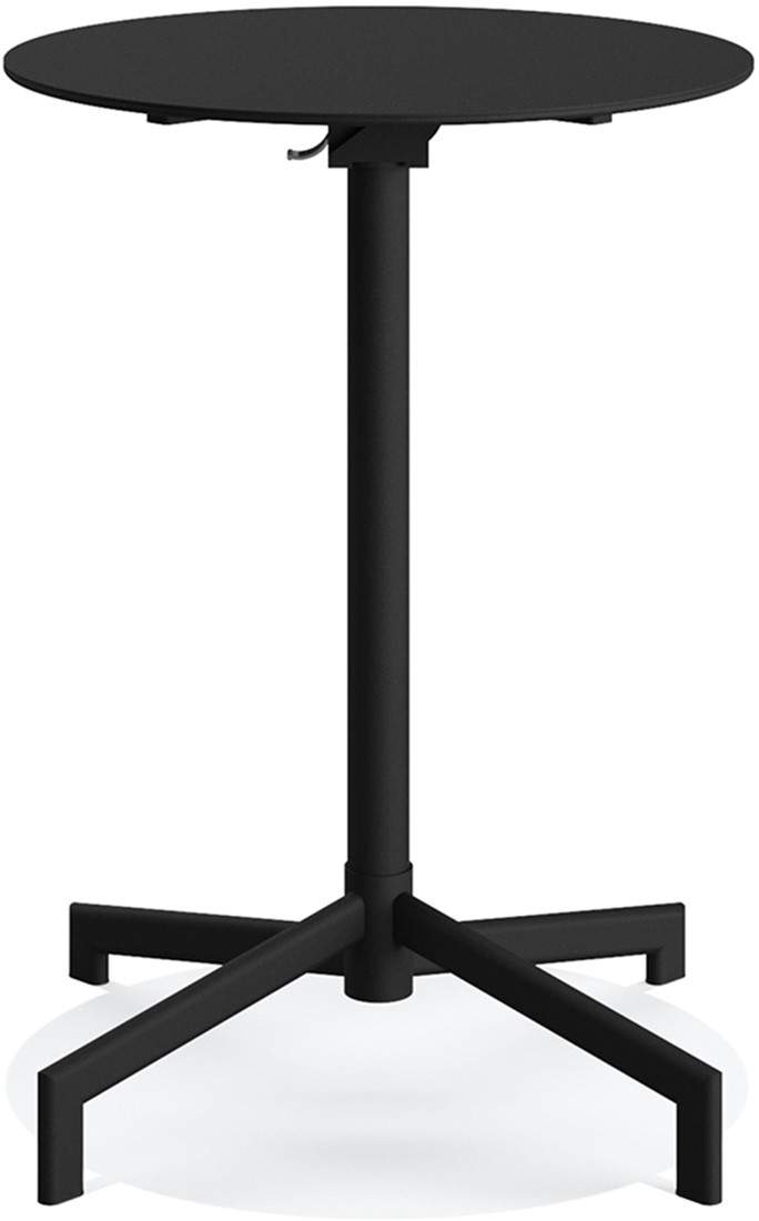 Statafel Tolix 120x70cm - Zwart iepenhout