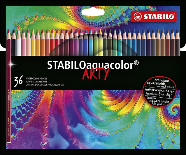 rit scherm biografie Kleurpotloden STABILO aquacolor 1636-1-20 etui à 36 kleuren - Datas Kantoor  Kompleet