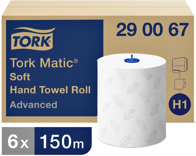 Tork Matic handdoekrol H1 zacht kopen 6x150 meter