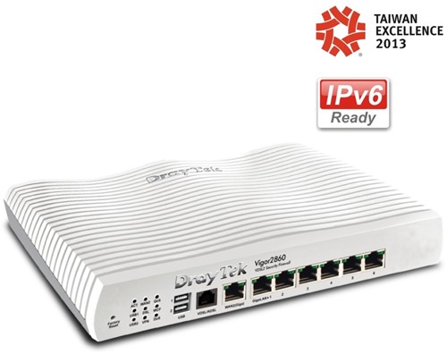 DrayTek Vigor 2860 VDSL2 - ADSL2/2+ modem/router (V2860-B)